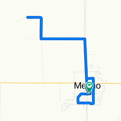 Moderate route in Menno