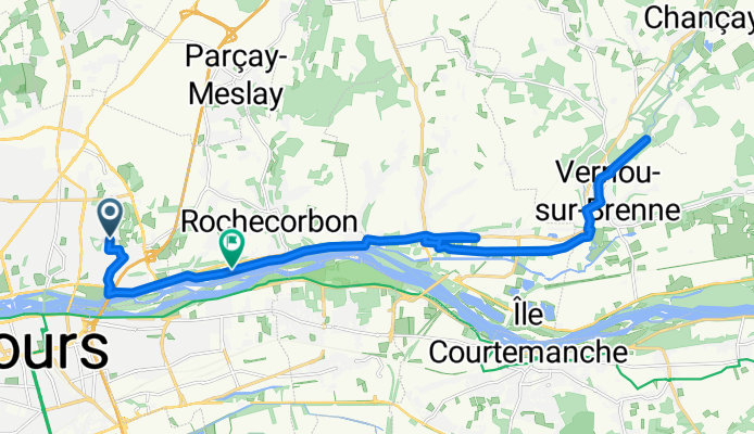 De 12 Rue Jean Giraudoux, Tours à 335A La Tesserie, Rochecorbon