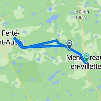 Itinéraire vers 199 Route des Saints-Martin, Ménestreau-en-Villette