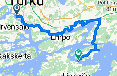 Route in der Bikemap App öffnen