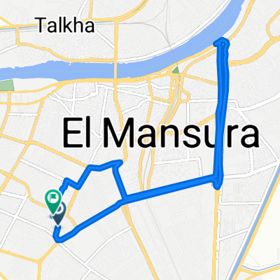 Al Hussein Street 1, Al Mansoura to Anas Ibn Malek Street 22, Al Mansoura