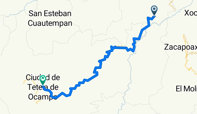 De Puebla 148, Huahuaxtla a Calle 3 Norte 13, Ejido del Centro