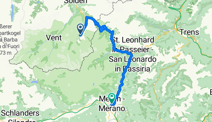Etappe 4: Obergurgl nach Meran