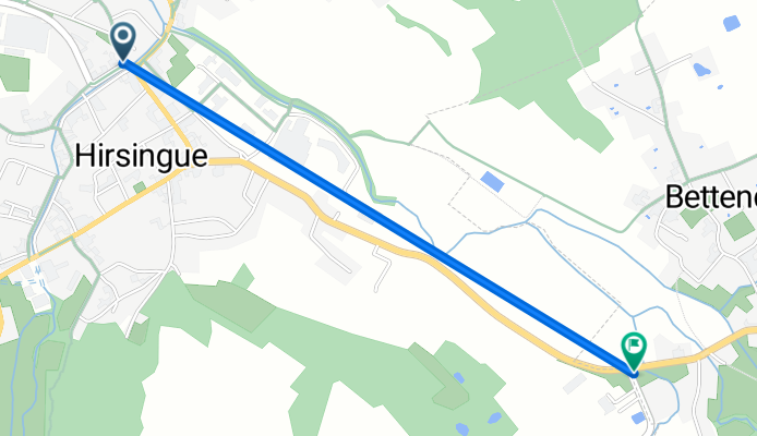 De 2 Rue Raoul Lang, Hirsingue à D9bII, Hirsingue