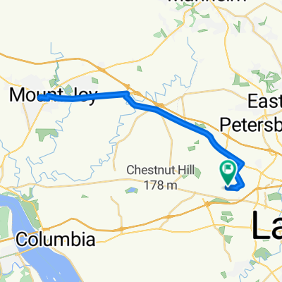 2731 Spring Valley Rd, Lancaster to 2731 Spring Valley Rd, Lancaster