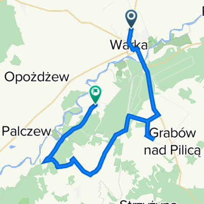 Filtrowa 2–2A, Warka do Kępa Niemojewska 2, Budy Grzegorzewskie