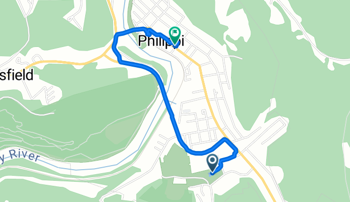 31 Strickler St, Philippi to 26 US-250, Philippi