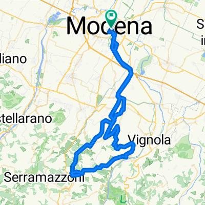 Modena  Puianello Ospitaletto Giro 