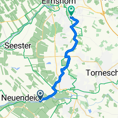Oberrecht 31A, Neuendeich nach Hainholzer Damm 34M, Elmshorn