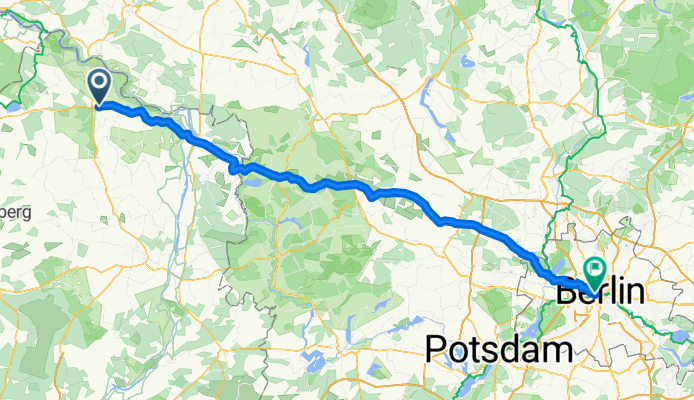 Seehausen - Berlin Mitte 135 KM