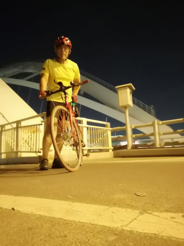 夜骑钱塘江