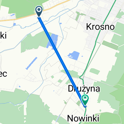 Nad Potokiem 18, Krosinko do Powstańców Wielkopolskich 54, Mosina