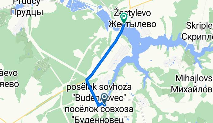 Parkovaya Ulitsa 4, Skhp Budennovets to A-108