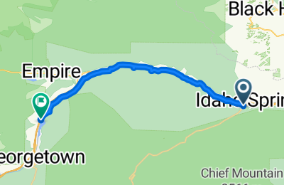Route in der Bikemap App öffnen
