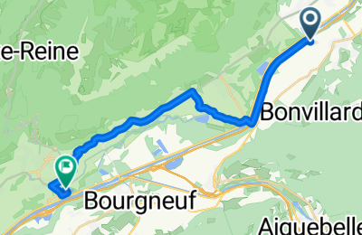 Route in der Bikemap App öffnen