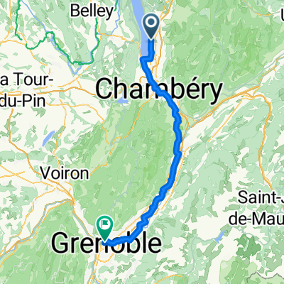 Aix-Grenoble 85 km