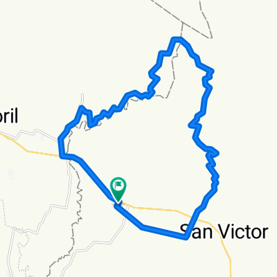 De Carretera San Víctor - Tamboril, Moca a Carretera San Víctor - Tamboril, Moca