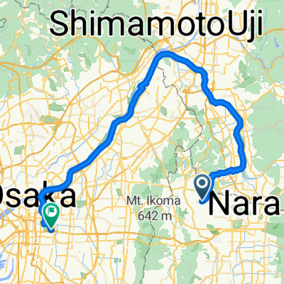 Naist to Osaka Castle