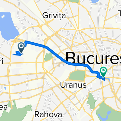 Strada Fabricii, Bucharest to Splaiul Unirii, Bucharest