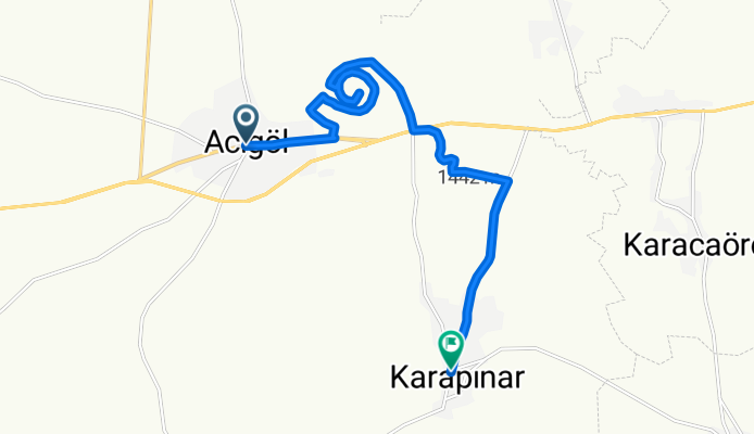 Acıgöl - Koni - Dom - Karapınar