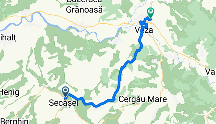 Secasel-Obarsia-Valea Vezii-Carbunari-Blaj