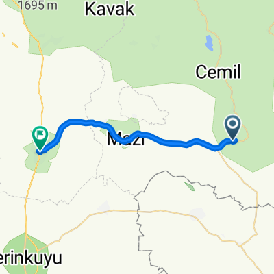 Şahinefendi - Mazı - Kaymaklı