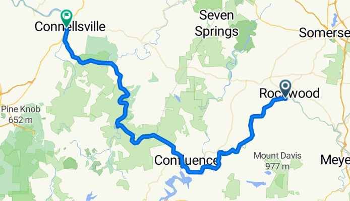 156 Rockdale Rd, Rockwood to 516 W Crawford Ave, Connellsville
