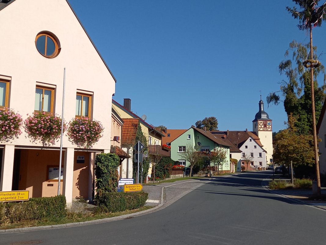 6. Etappe: Hüttenheim - Nürnberg-Kornburg