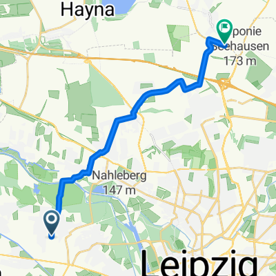 Böhliz nach Seehausen
