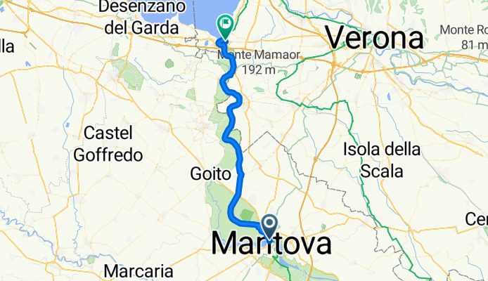 Mantova - Peschiera del Garda by PisteCiclabili.com