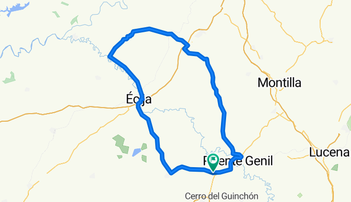 24. Herrera - Puente Genil - Santaella - La Carlota - Fuente Palmera - Ecija - Herrera