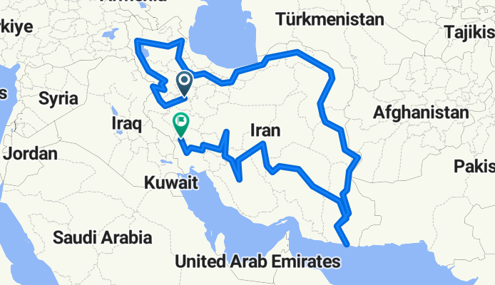 Around Iran