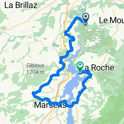 Arconciel - Pont-la-Ville (via Sorens)