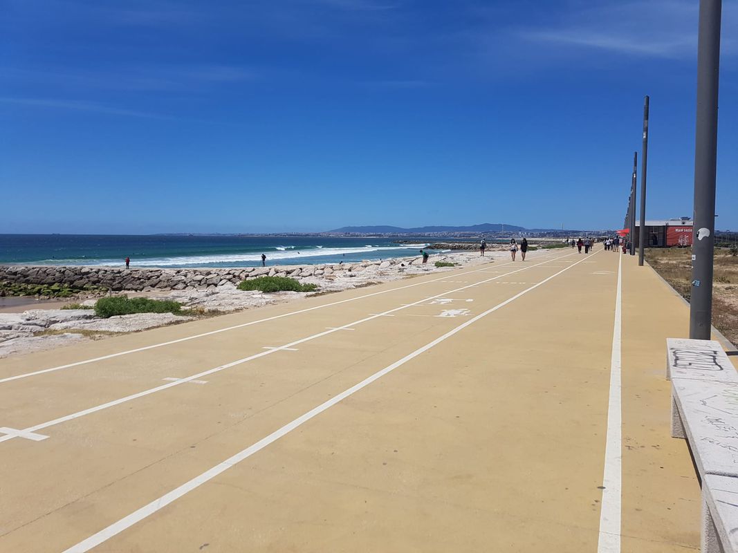 Volta Queijas - Costa de Caparica - Fonte da Telha - Belem