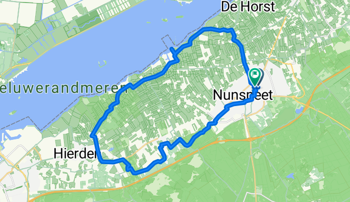 Larikserf 2, Nunspeet naar N310 151, Nunspeet