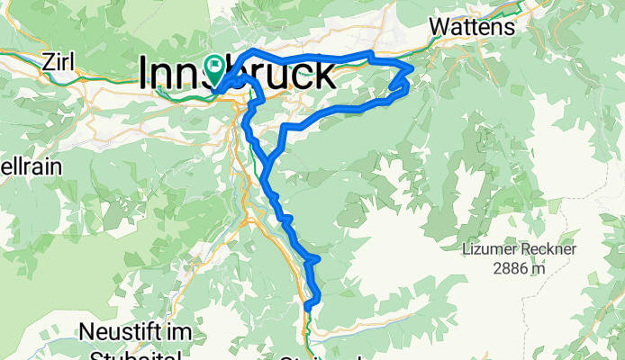 Abend-Runde üder die alte Brennerstraße