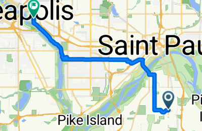 Route in der Bikemap App öffnen