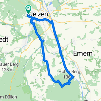Reiherstieg 28, Uelzen nach Wierener Berge und zurück