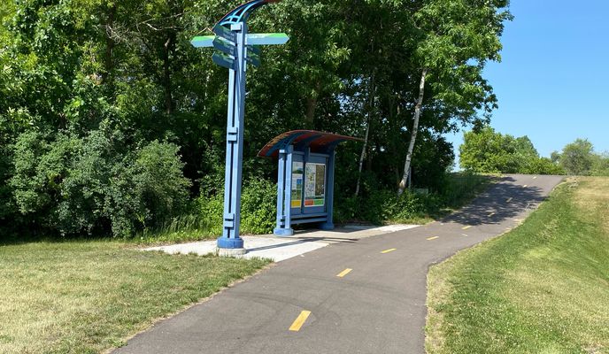 Photo 1 of the Bikemap route "Trinity Gardens"