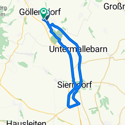 Schönbornerstraße 410, Göllersdorf nach Fasangasse 473, Göllersdorf