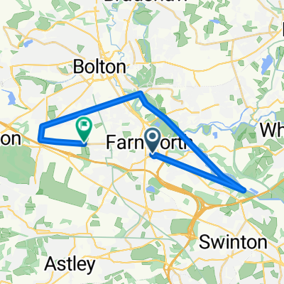 Philips Avenue 33, Farnworth to Plodder Lane 655, Farnworth