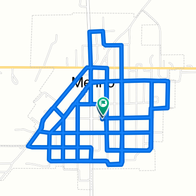Moderate route in Menno