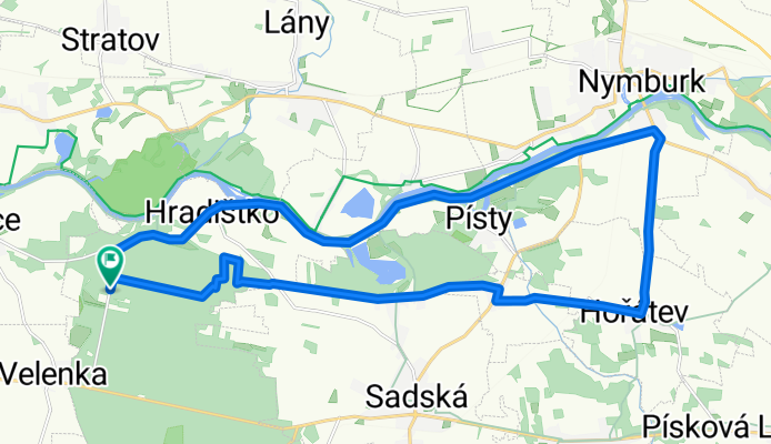 Kersko - Nymburk a zpět