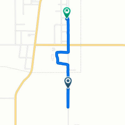 1258 Howard Rd, Iota to 606 Howard St, Iota