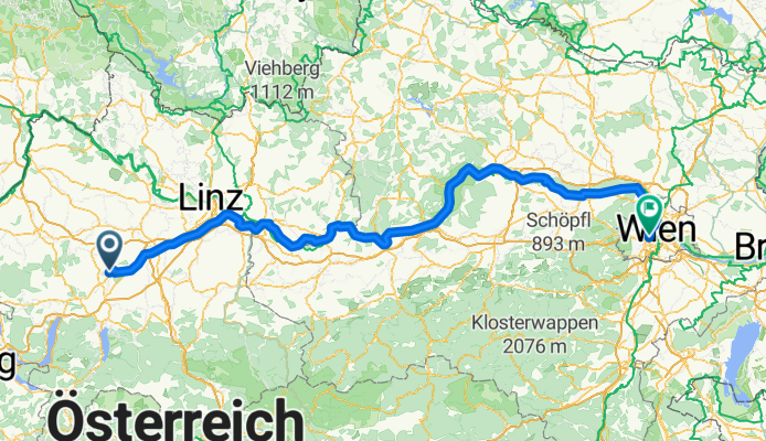 Hofern nach Wien