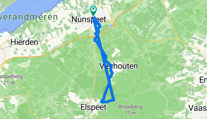 F.A. Molijnlaan 149, Nunspeet naar F.A. Molijnlaan 151, Nunspeet