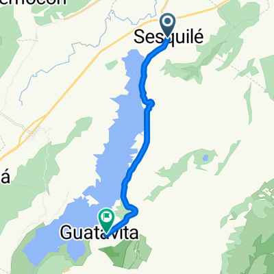 De Carrera 6 51, Sesquilé a Carrera 1 5-2, Guatavita