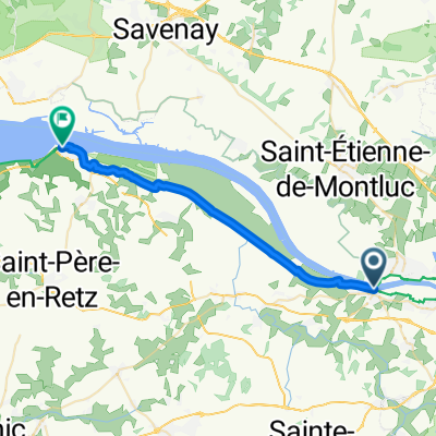 Quai des Coteaux 1, Le Pellerin to Quai Mathurin Gautreau 17, Paimbœuf