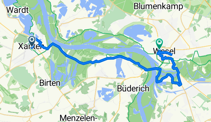 06.08.2021 Xanten-NSG Bislicher Insel-Wesel Innenstadt-Wesel Bf