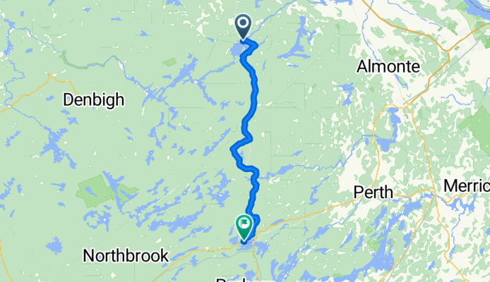 Day 5: 1031 Francis St, Calabogie to 25419 Highway 7, Sharbot Lake